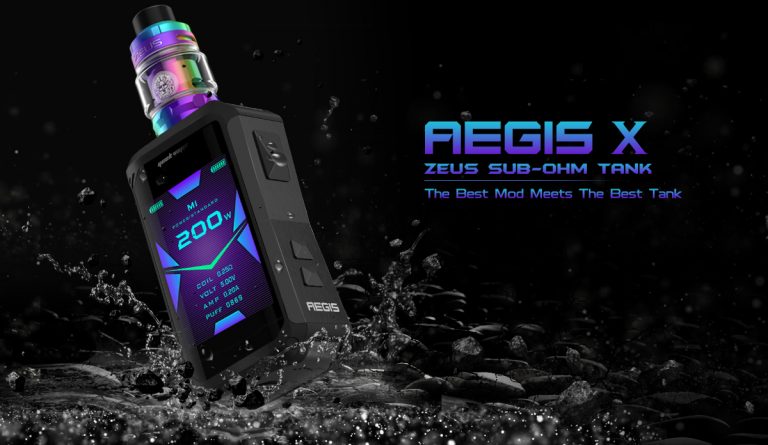 GEEK VAPE AEGIS X 200W ZEUS EDITION!