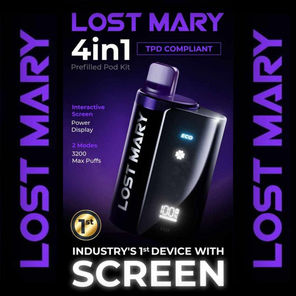 LOST MARY 4 IN 1 POD KIT ARRIVING TOMORROW!